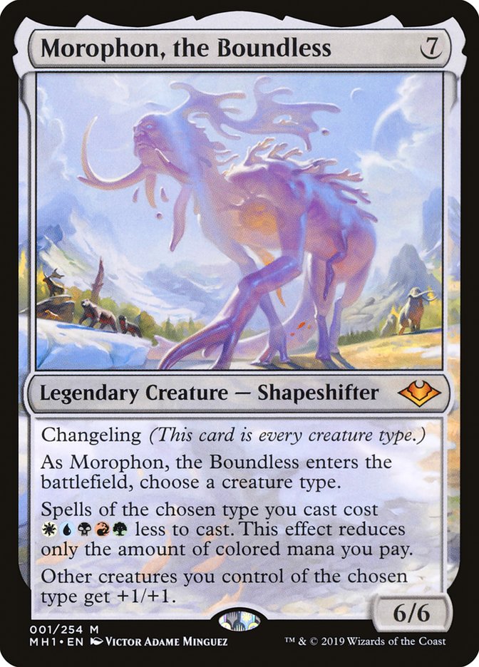 Morophon, the Boundless [Modern Horizons] | Anubis Games and Hobby