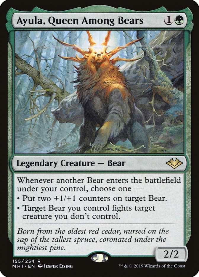 Ayula, Queen Among Bears [Modern Horizons] | Anubis Games and Hobby