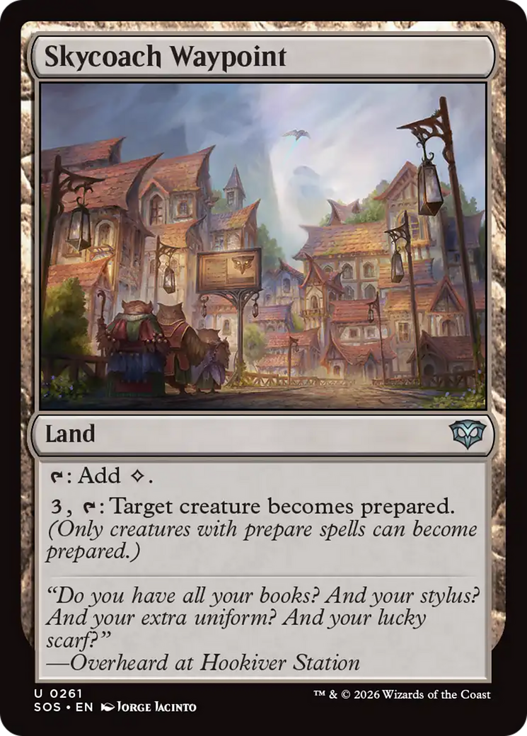Skycoach Waypoint [Secrets of Strixhaven] | Anubis Games and Hobby