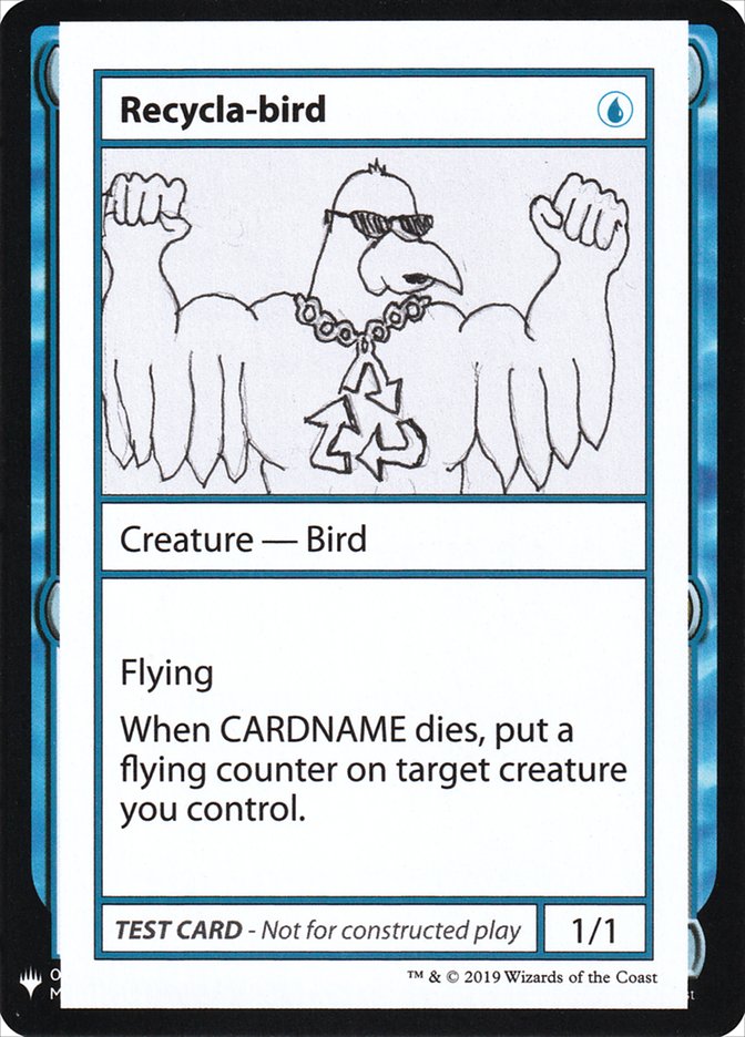 Recycla-bird [Mystery Booster Playtest Cards] | Anubis Games and Hobby