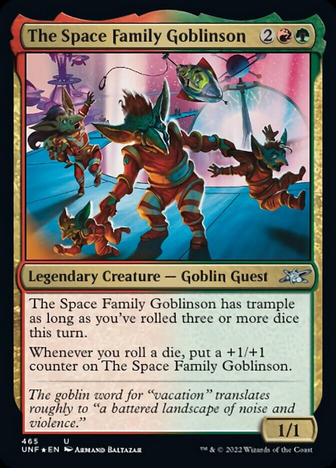 The Space Family Goblinson (Galaxy Foil) [Unfinity] | Anubis Games and Hobby