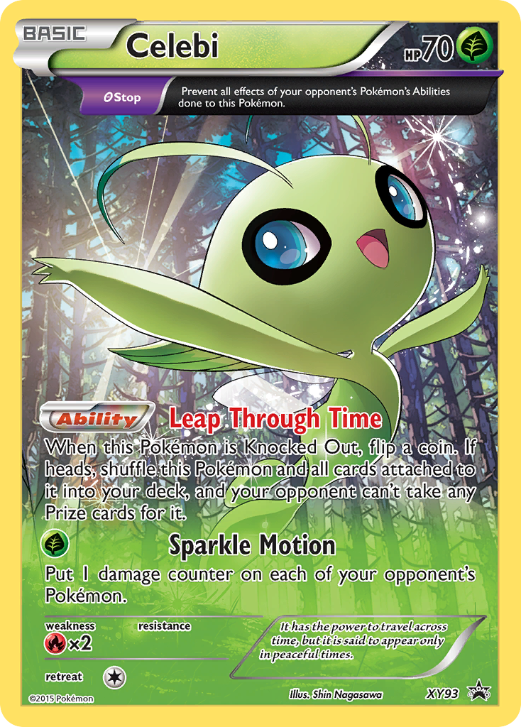 Celebi (XY93) [XY: Black Star Promos] | Anubis Games and Hobby