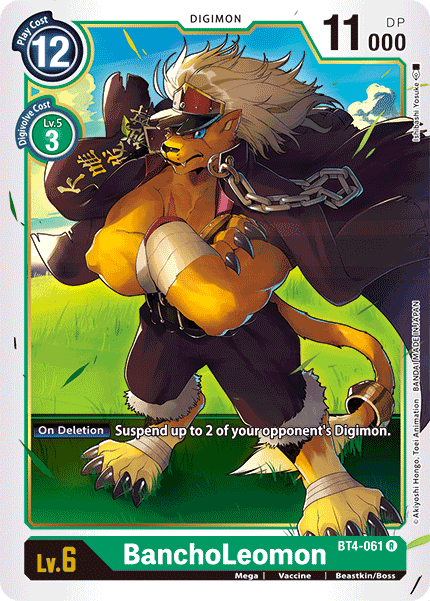 BanchoLeomon [BT4-061] [Great Legend] | Anubis Games and Hobby