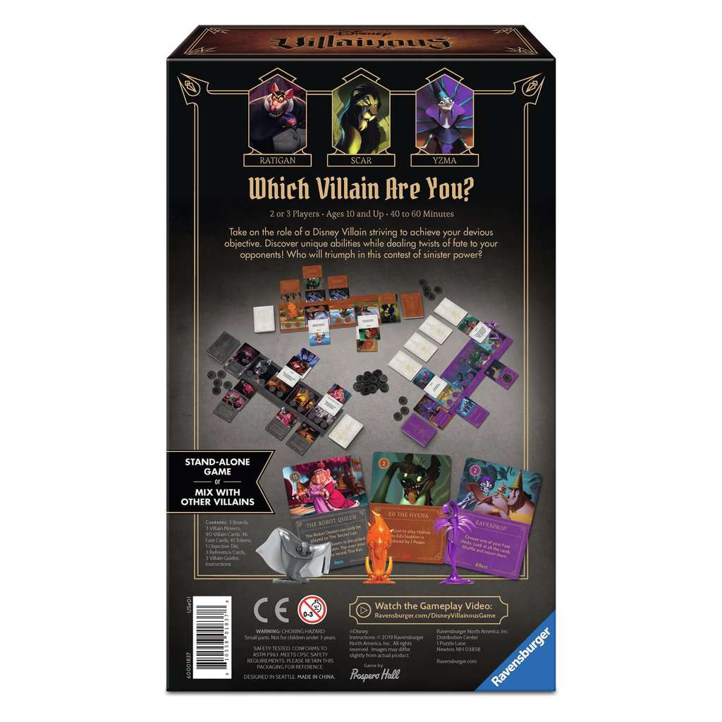 Disney Villainous: Evil Comes Prepared | Anubis Games and Hobby