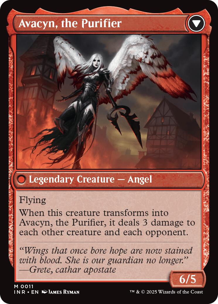 Archangel Avacyn // Avacyn, the Purifier [Innistrad Remastered] | Anubis Games and Hobby