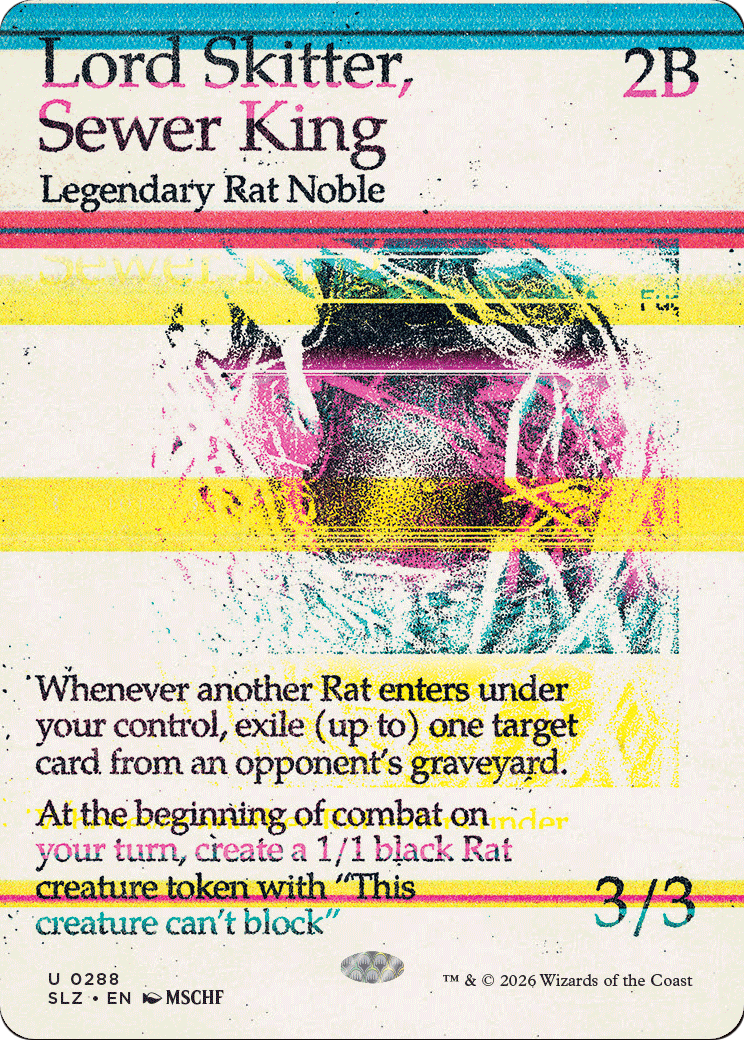 Lord Skitter, Sewer King (0288) [Secret Lair x MSCHF: The Zeta Set] | Anubis Games and Hobby