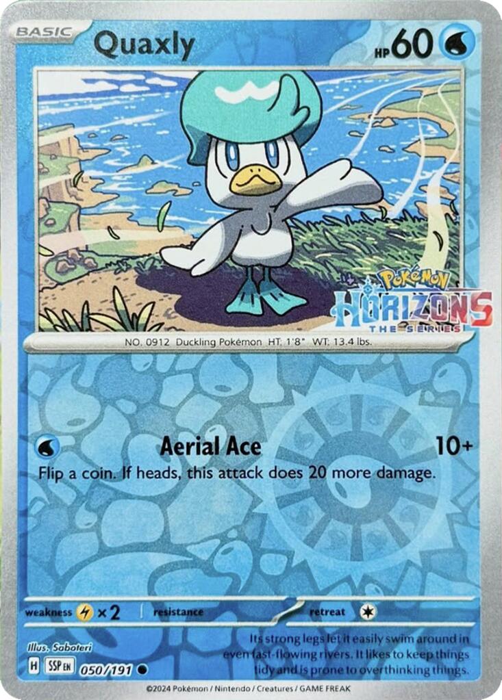 Quaxly (050/191) (Pokemon Horizons Stamp) [Miscellaneous Cards] | Anubis Games and Hobby