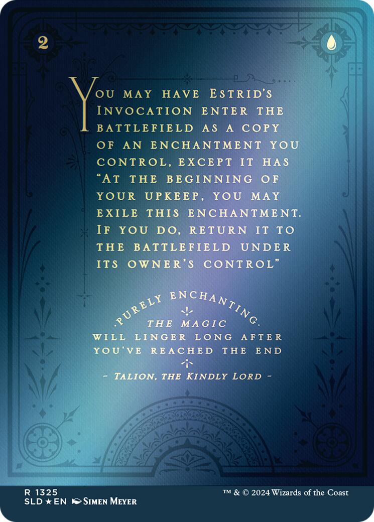 Estrid's Invocation [Secret Lair Drop Series] | Anubis Games and Hobby