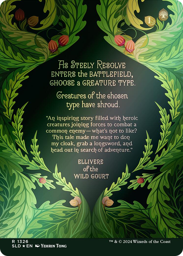 Steely Resolve [Secret Lair Drop Series] | Anubis Games and Hobby