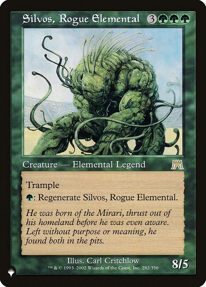 Silvos, Rogue Elemental [The List] | Anubis Games and Hobby