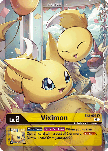 Viximon [EX2-003] (Alternate Art) [Digital Hazard] | Anubis Games and Hobby