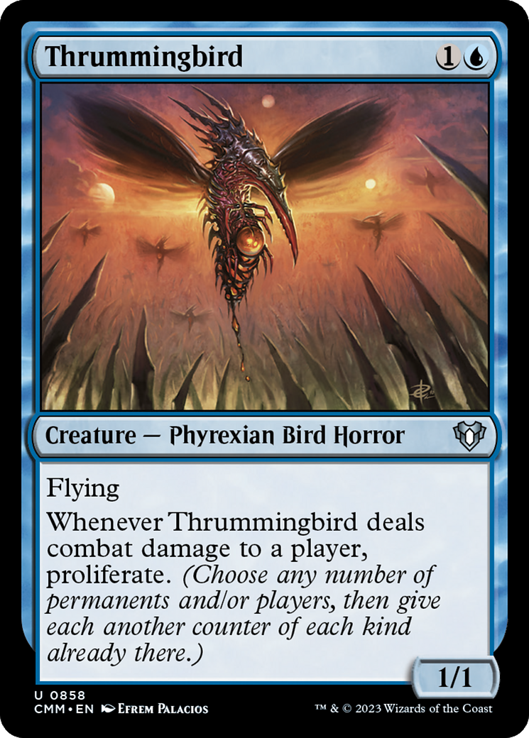 Thrummingbird [Commander Masters] | Anubis Games and Hobby