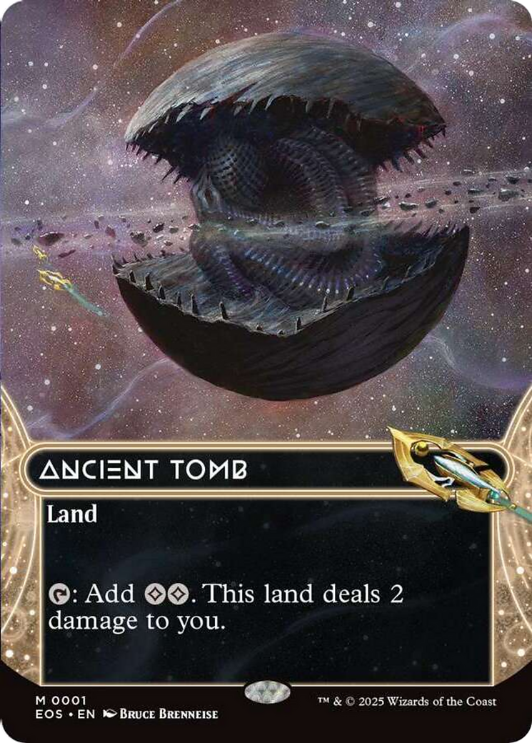 Ancient Tomb (0001) (Borderless) [Edge of Eternities: Stellar Sights] | Anubis Games and Hobby