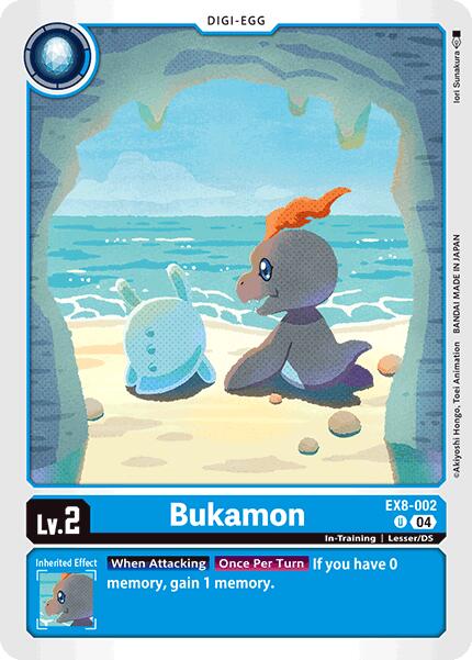 Bukamon [EX8-002] [Chain of Liberation] | Anubis Games and Hobby