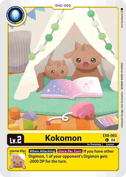 Kokomon [EX8-003] [Chain of Liberation] | Anubis Games and Hobby