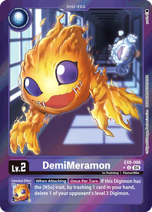 DemiMeramon [EX8-006] (Limited Foil) [Chain of Liberation] | Anubis Games and Hobby