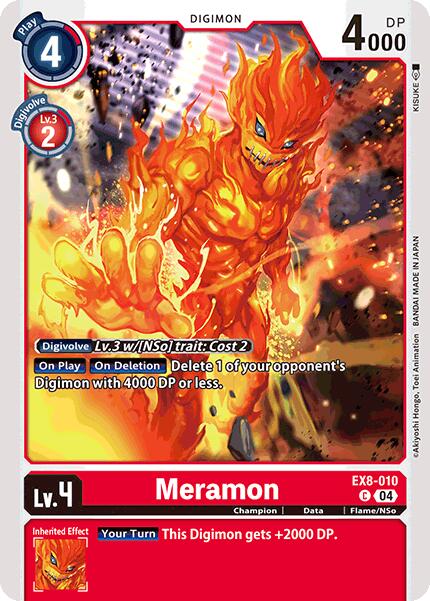 Meramon [EX8-010] [Chain of Liberation] | Anubis Games and Hobby