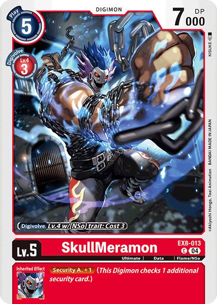 SkullMeramon [EX8-013] [Chain of Liberation] | Anubis Games and Hobby