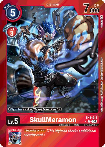 SkullMeramon [EX8-013] (Limited Foil) [Chain of Liberation] | Anubis Games and Hobby