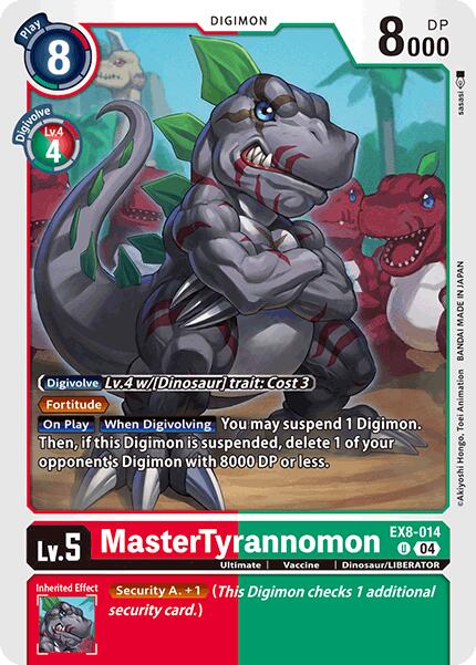 MasterTyrannomon [EX8-014] [Chain of Liberation] | Anubis Games and Hobby