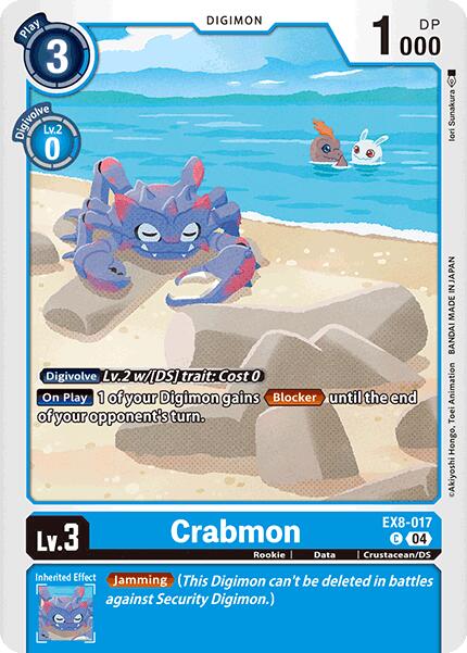 Crabmon [EX8-017] [Chain of Liberation] | Anubis Games and Hobby