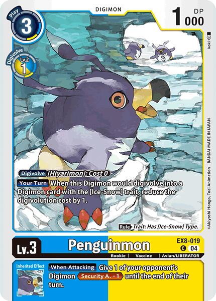 Penguinmon [EX8-019] [Chain of Liberation] | Anubis Games and Hobby