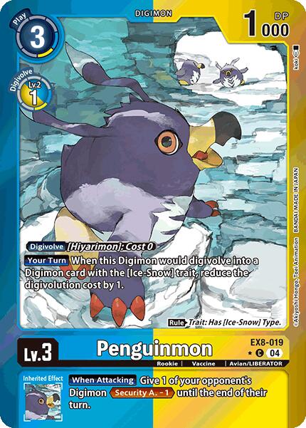 Penguinmon [EX8-019] (Limited Foil) [Chain of Liberation] | Anubis Games and Hobby