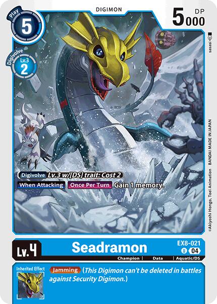 Seadramon [EX8-021] [Chain of Liberation] | Anubis Games and Hobby