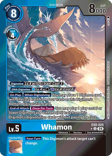 Whamon [EX8-025] (Limited Foil) [Chain of Liberation] | Anubis Games and Hobby