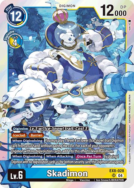 Skadimon [EX8-028] [Chain of Liberation] | Anubis Games and Hobby