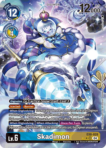 Skadimon [EX8-028] (Alternate Art) [Chain of Liberation] | Anubis Games and Hobby
