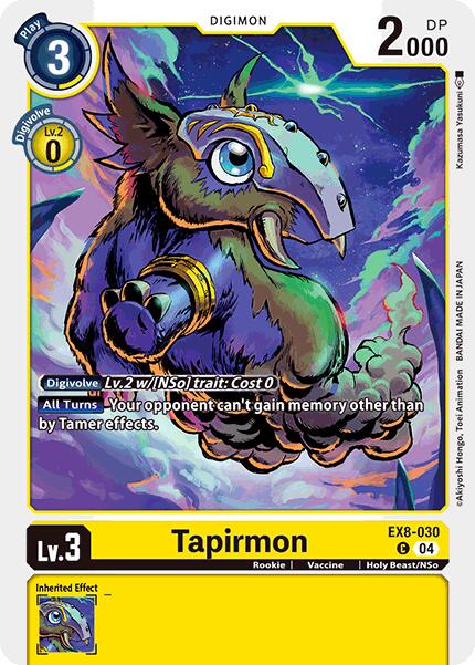 Tapirmon [EX8-030] [Chain of Liberation] | Anubis Games and Hobby