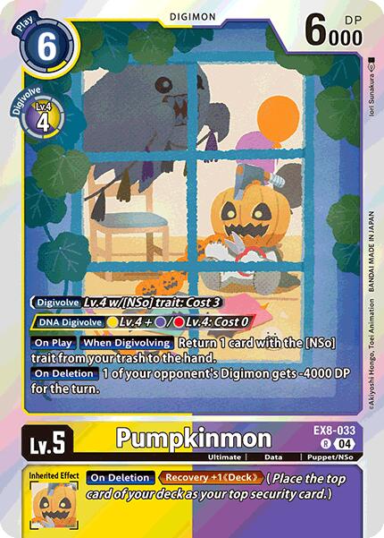 Pumpkinmon [EX8-033] [Chain of Liberation] | Anubis Games and Hobby