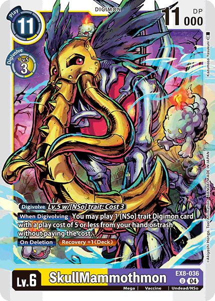 SkullMammothmon [EX8-036] [Chain of Liberation] | Anubis Games and Hobby
