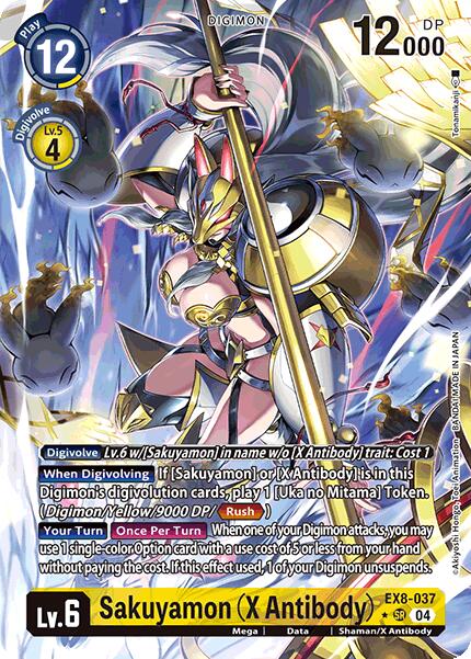 Sakuyamon (X Antibody) [EX8-037] (Alternate Art) [Chain of Liberation] | Anubis Games and Hobby