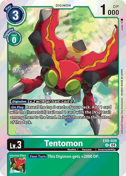 Tentomon [EX8-039] [Chain of Liberation] | Anubis Games and Hobby