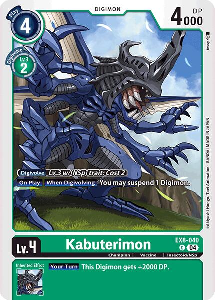 Kabuterimon [EX8-040] [Chain of Liberation] | Anubis Games and Hobby