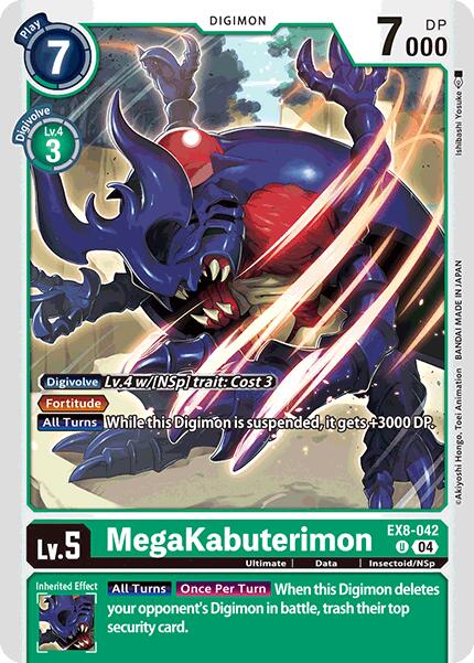 MegaKabuterimon [EX8-042] [Chain of Liberation] | Anubis Games and Hobby