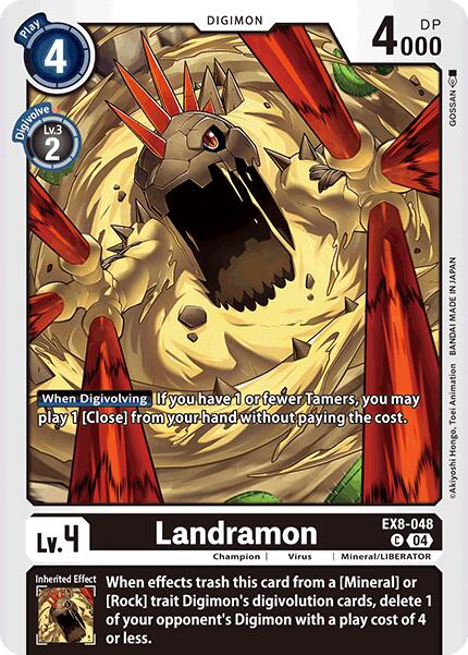 Landramon [EX8-048] [Chain of Liberation] | Anubis Games and Hobby