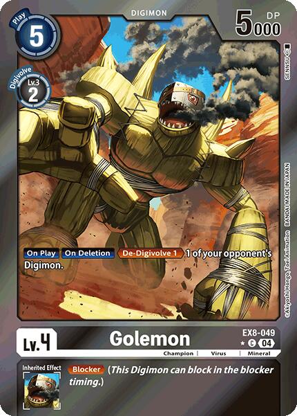 Golemon [EX8-049] (Limited Foil) [Chain of Liberation] | Anubis Games and Hobby