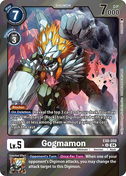 Gogmamon [EX8-050] (Limited Foil) [Chain of Liberation] | Anubis Games and Hobby