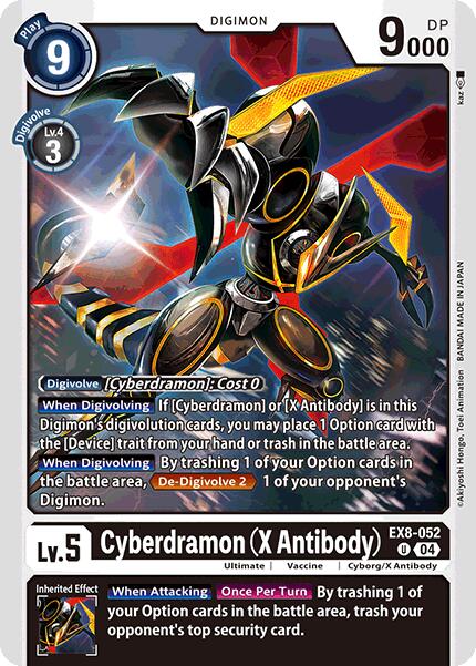 Cyberdramon (X Antibody) [EX8-052] [Chain of Liberation] | Anubis Games and Hobby