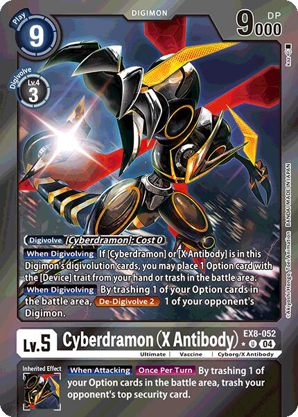 Cyberdramon [EX8-052] (X Antibody) (Limited Foil) [Chain of Liberation] | Anubis Games and Hobby