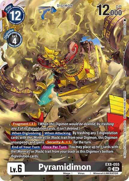 Pyramidimon [EX8-055] [Chain of Liberation] | Anubis Games and Hobby