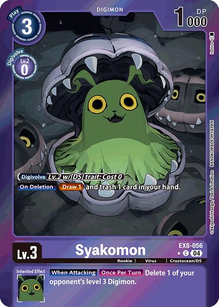 Syakomon [EX8-056] (Limited Foil) [Chain of Liberation] | Anubis Games and Hobby