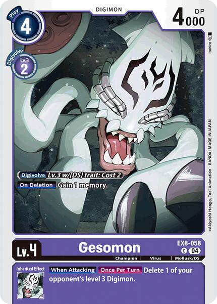Gesomon [EX8-058] [Chain of Liberation] | Anubis Games and Hobby