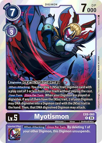 Myotismon [EX8-060] [Chain of Liberation] | Anubis Games and Hobby