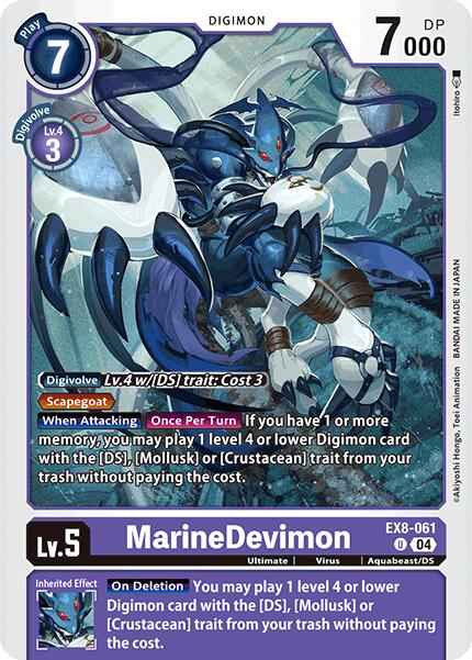 MarineDevimon [EX8-061] [Chain of Liberation] | Anubis Games and Hobby