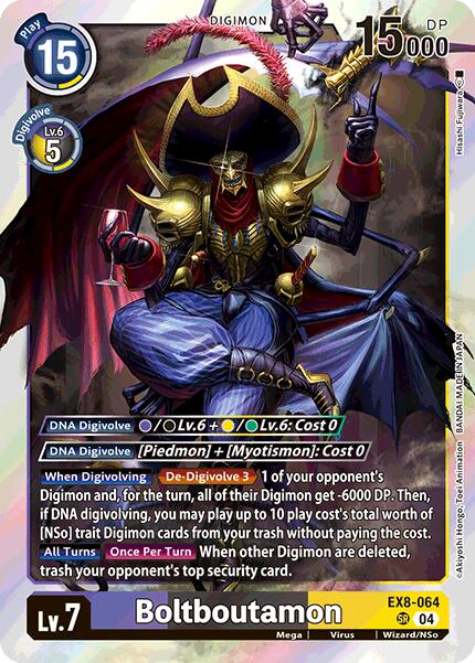 Boltboutamon [EX8-064] [Chain of Liberation] | Anubis Games and Hobby