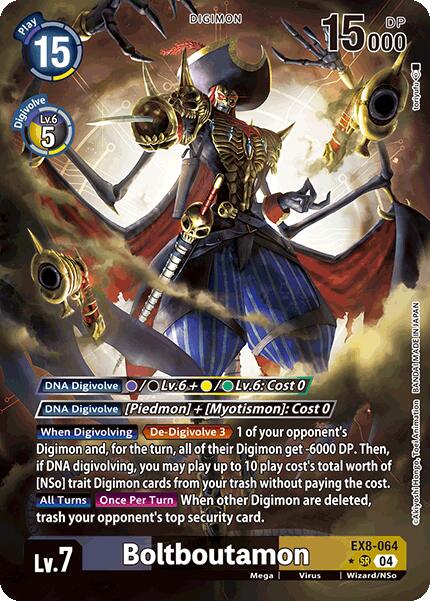 Boltboutamon [EX8-064] (Alternate Art) [Chain of Liberation] | Anubis Games and Hobby